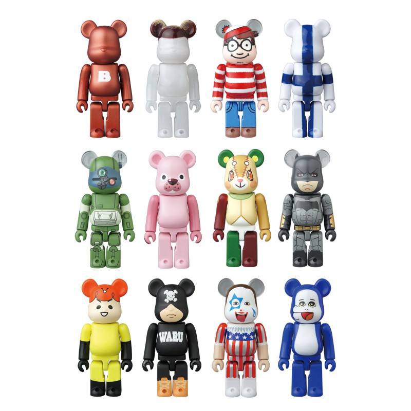 [一月預定］Be@rbrick 庫柏力克熊 35 代 盒抽