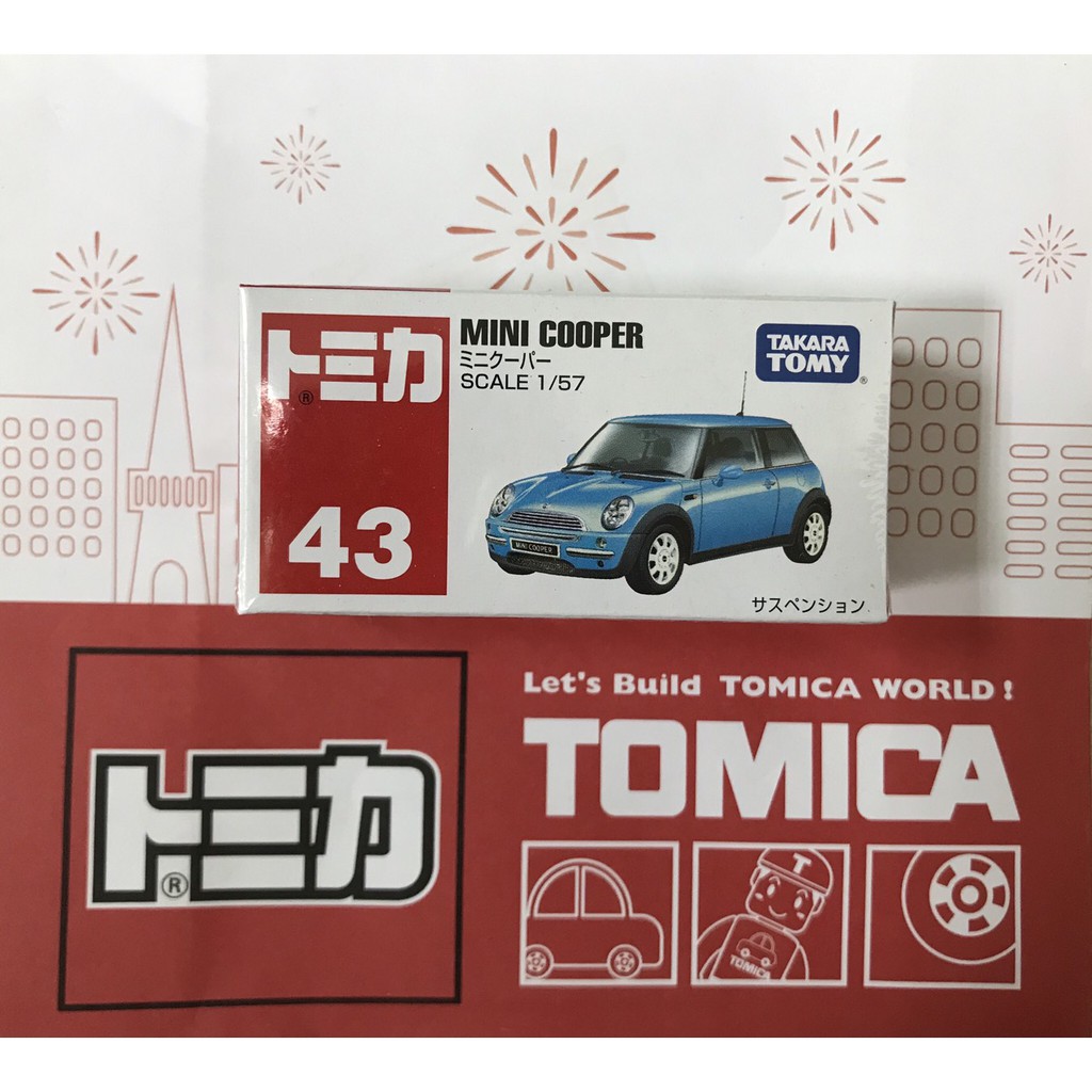 TOMICA 43  MINI COOPER  (全新封膜未拆)  ＊現貨＊