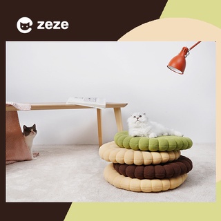 【現貨】zeze 寵物墊 貓咪睡墊 貓墊子 睡窩 保暖 辨公坐墊 椅墊 靠枕 抱枕 狗窩 可愛寵物墊 寵物冬天用品