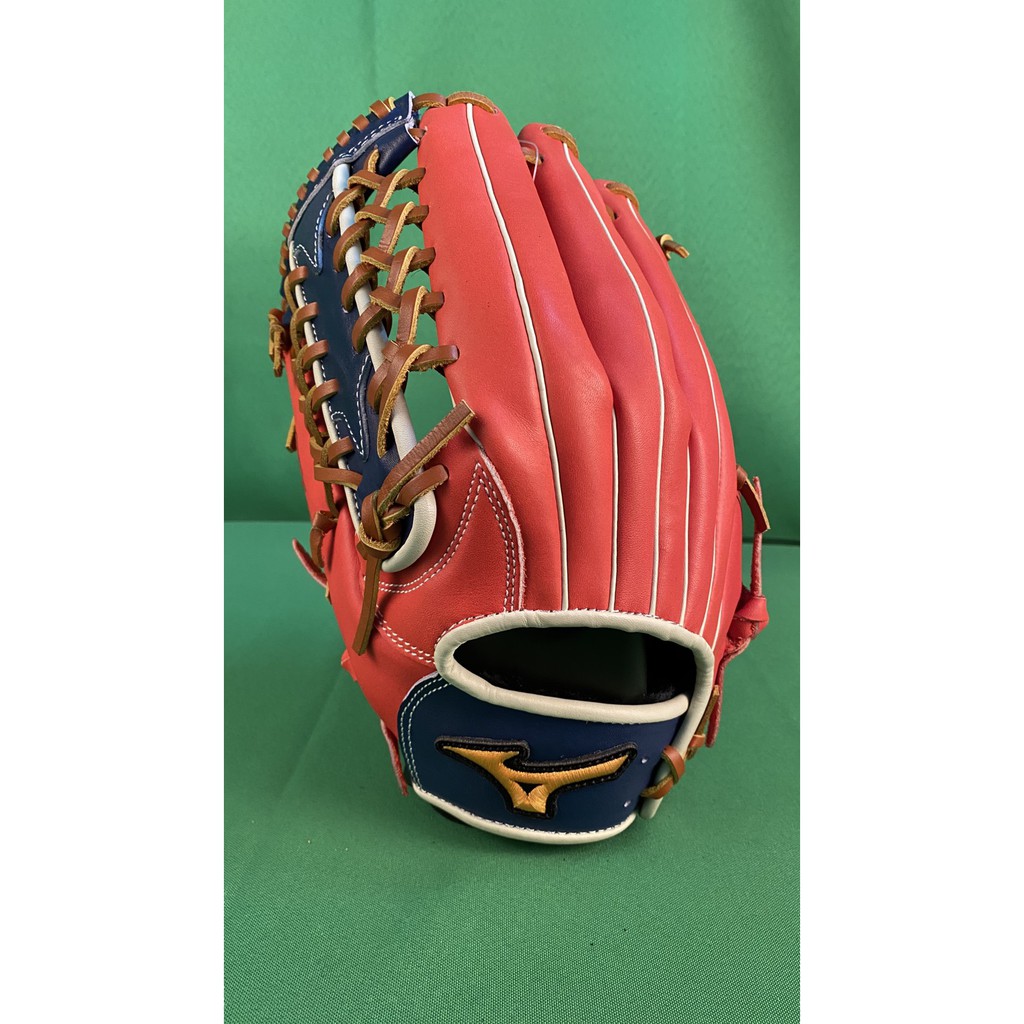 【宏明體育】MIZUNO 美津濃 棒球手套 左投 紅X藍 1ATGH80537-52H