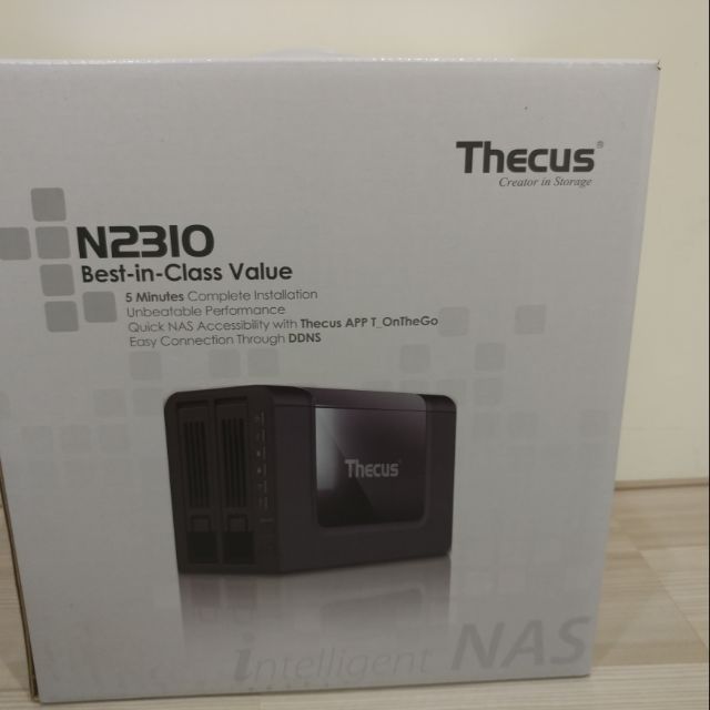 色卡司 Thecus N2310 2-bay NAS 網路儲存伺服器