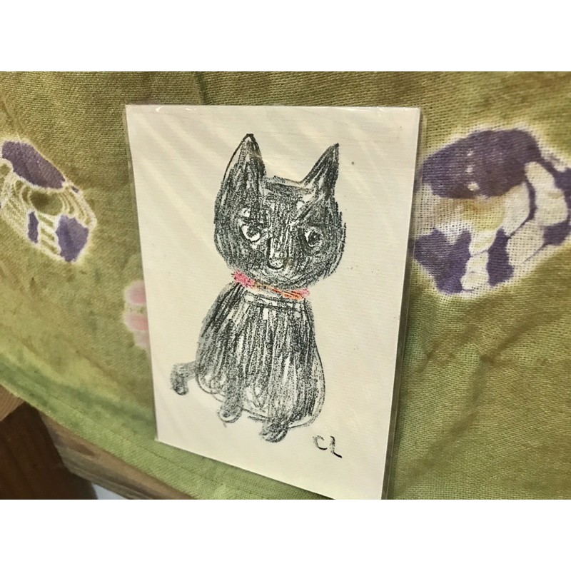 旅行的意義雜貨舖 台灣 臺灣 原創 插畫 貓 明信片 李瑾倫 本東練習