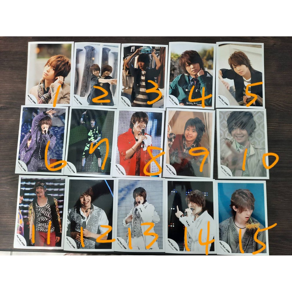 Hey Say Jump 紙片shop照藪宏太有岡大貴森本龍太郎 蝦皮購物