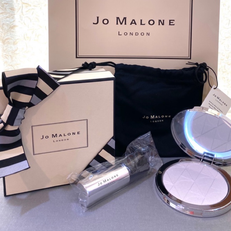 台灣專櫃現貨-Jo Malone 2020耶誕限定英國梨與小蒼蘭 香體香粉餅/體香粉/蜜粉餅/蜜粉/身體香氛