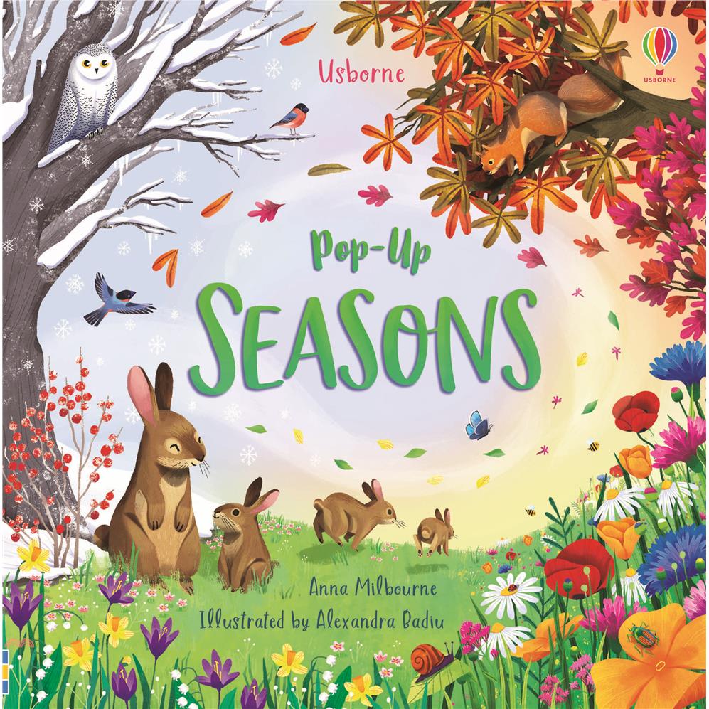 Pop-Up Seasons 四季風景立體書（外文書）