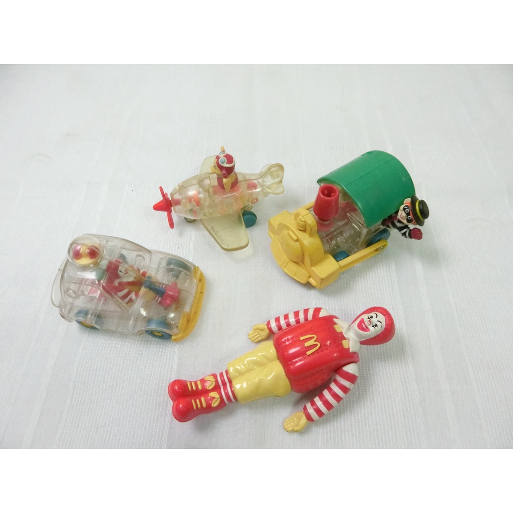 (z) 早期麥當勞玩具4款 / 1996-1999