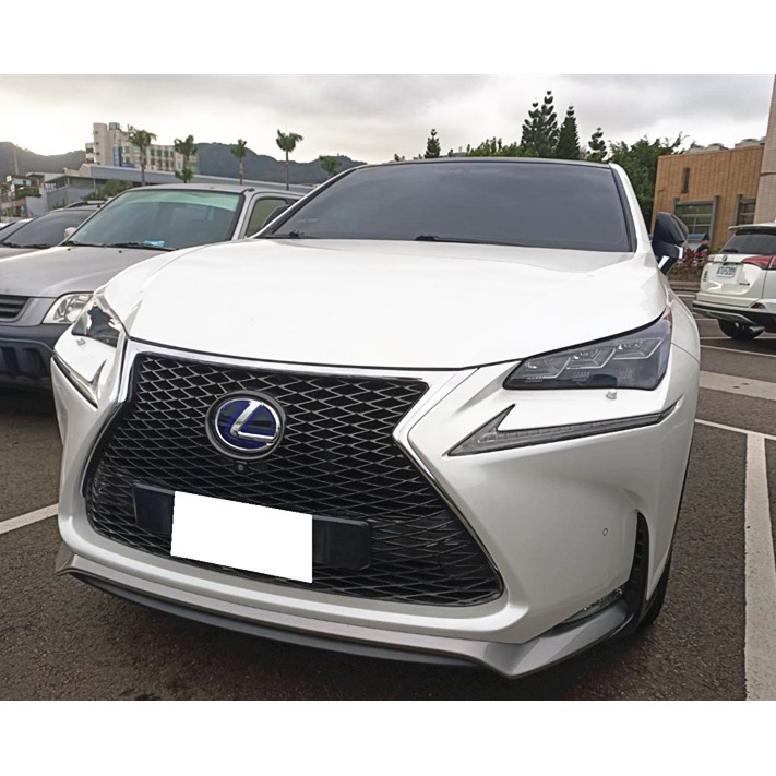 嚴選中古車15年lexus Nx300h 白f Sport 無待修 蝦皮購物
