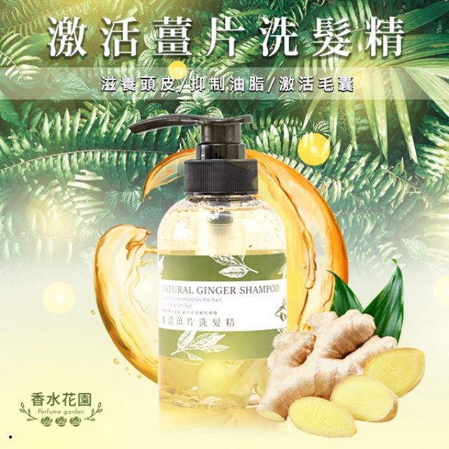 現貨 香水花園激活薑片洗髮精250ml 1000ml 蝦皮購物