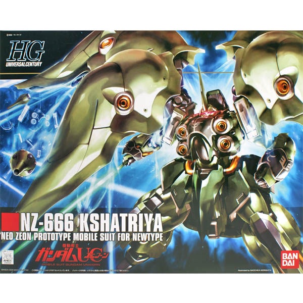 BANDAI 鋼彈UC／HGUC 1/144 NZ-666 KSHATRIYA／四翼機-剎帝利 099【酷比樂】