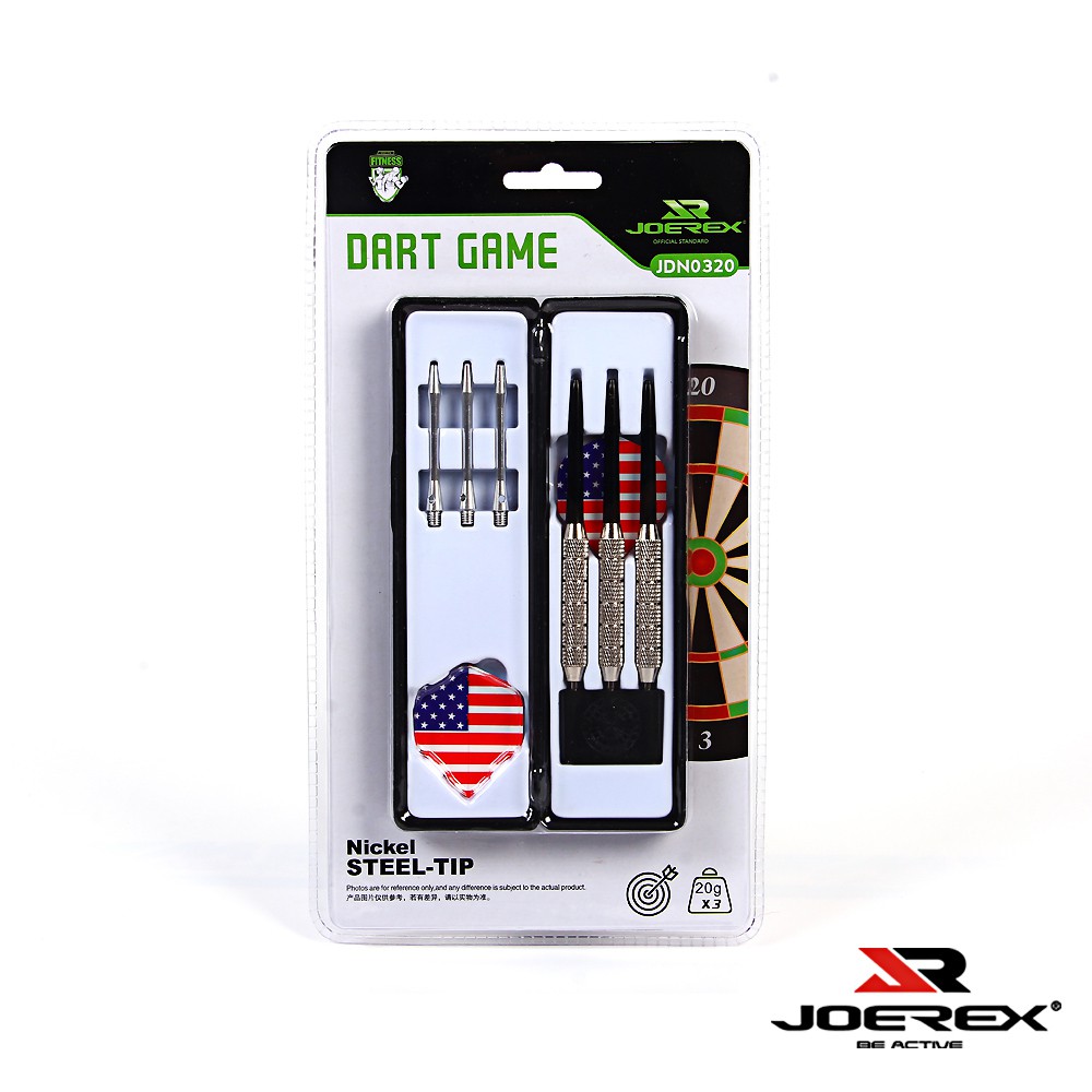 JOEREX 20g專業鍍銅飛鏢針塑盒套裝組 JDN0320 (休閒紓壓派對酒吧BAR團康聚會放鬆親子遊戲打鏢國際比賽)