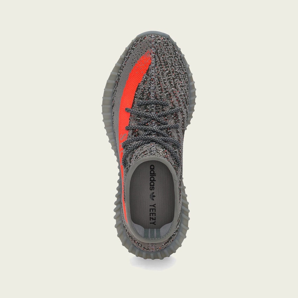 YEEZY BOOST 350 V2 Beluga RF/Steeple Grey/Solar Red #OG灰橘配色