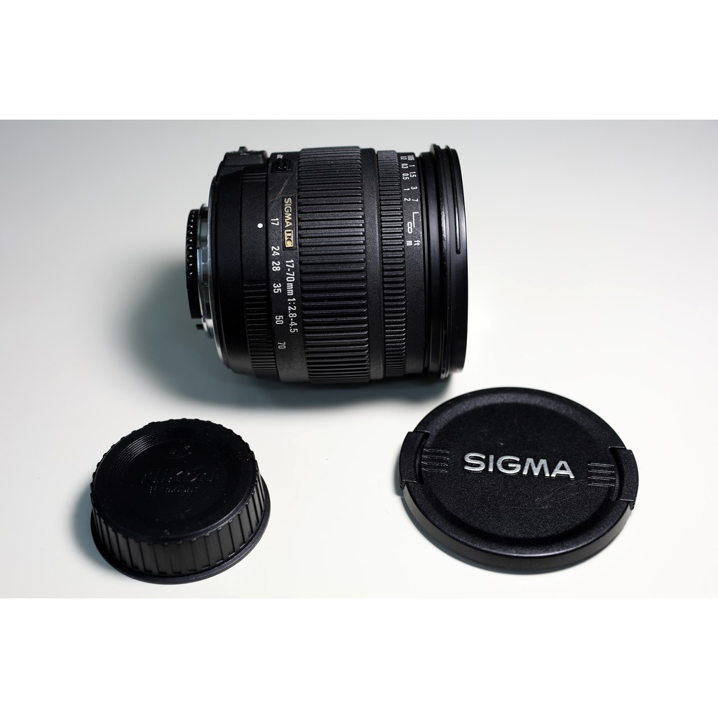Sigma AF 17-70mm 2.8-4.5 Nikon 用，高畫質，高CP值廣角變焦微距鏡頭，最低價～