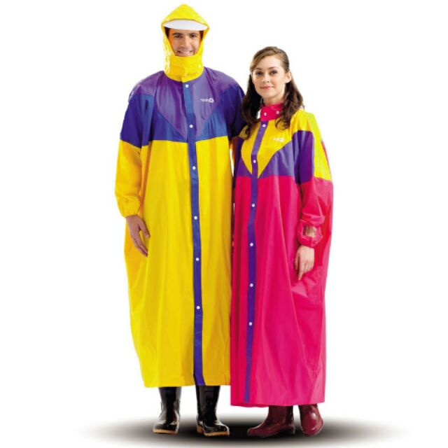 ◤達新賣場◢創意家尼龍全開式雨衣