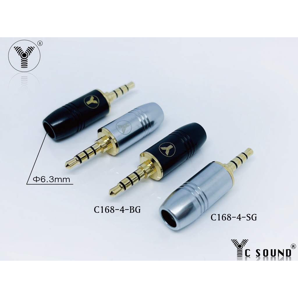 3.5mm TRRS 3環4極 插頭 接頭 耳機頭 手機直播錄音 手機麥克風輸入 焊接維修 diy