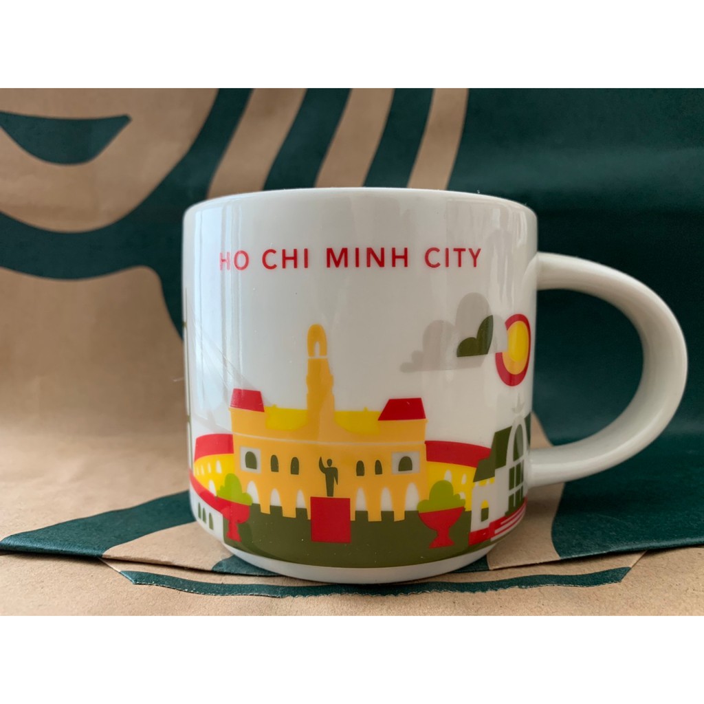 Ho Chi Minh City胡志明市城市杯/越南城市杯/星巴克城市杯/星巴克咖啡杯/絕版/蒐藏/蒐集/全新/正貨