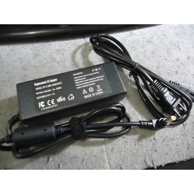 ＠金狗唄電腦＠『 12V 7A 』110V轉12V AC轉DC 有燈款 全新變壓器 螢幕 視屏 大瓦數 84W