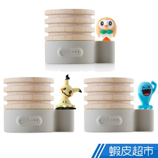 Bone 寶可夢系列 原木擴香臺 精油芳香 擴香木 擴香檯-謎擬Q/果然翁/木木梟 現貨 廠商直送