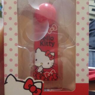 二手 三麗歐 hello kitty 、melody 迷你風扇...