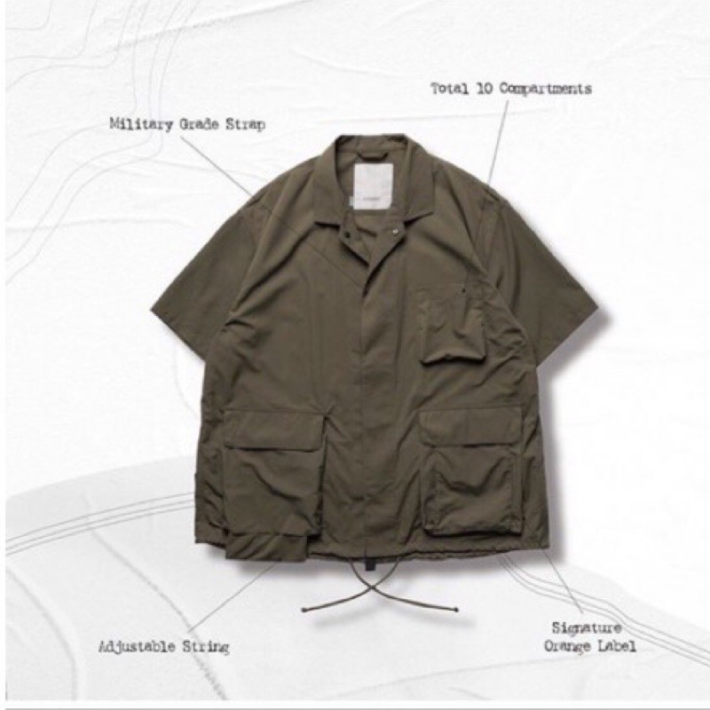 (軍綠2號)GOOPIMADE"TS-02" Functional M-Shirt goopi