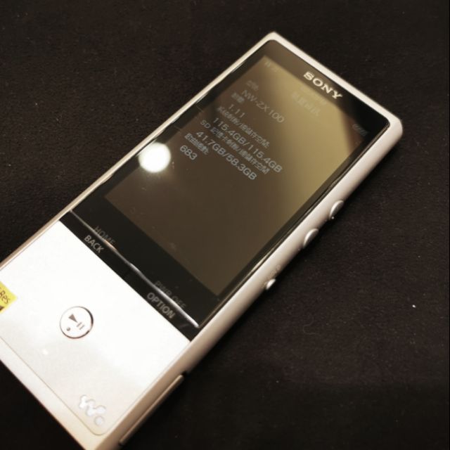 Sony Walkman NW-ZX100 銀色