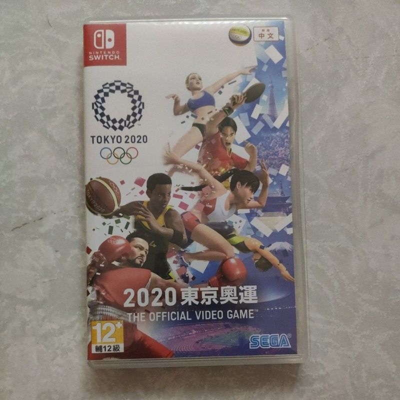 二手 任天堂 switch 東京奧運2020遊戲片