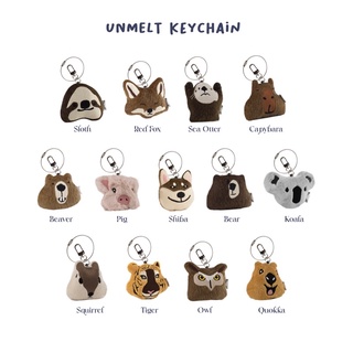 Unmelt-野生動物掛飾鑰匙圈