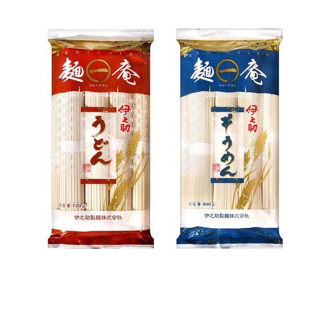 【蝦皮直營特選】日本伊之助製麵 麵一庵 (烏龍麵/素麵) Q彈口感麵