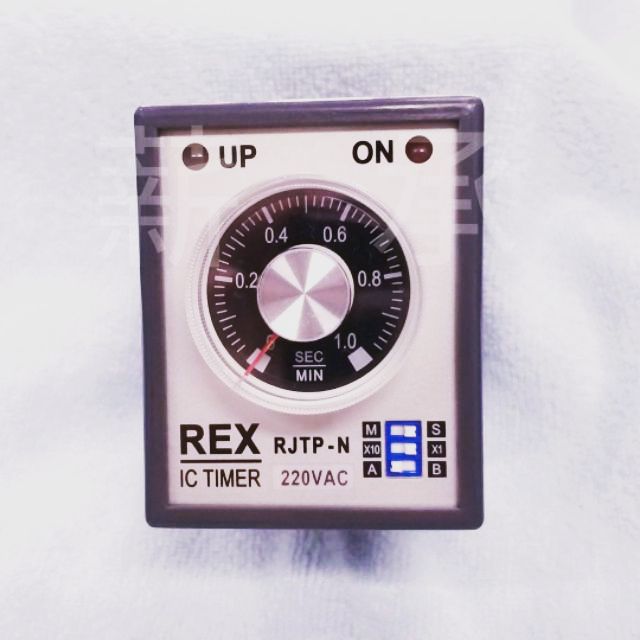&lt;電子發票&gt; REX 可調式限時繼電器  RJTP-NM 計時器