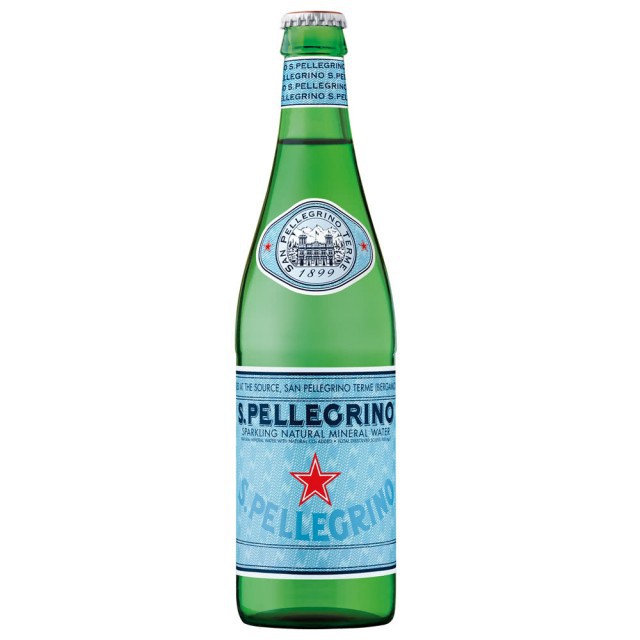 S.Pellegrino 聖沛黎洛 氣泡礦泉水(500mlx24入x箱)玻璃瓶(需要開瓶器開瓶)