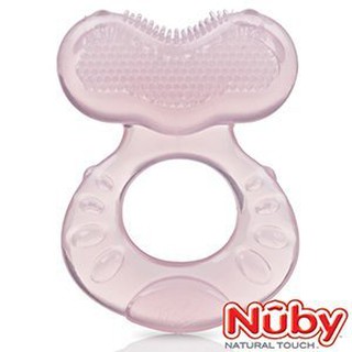 附發票【Nuby 自然乳感系列 - 咬合玩具 - 小魚(顏色隨機出貨) 單入 】3個月以上適用