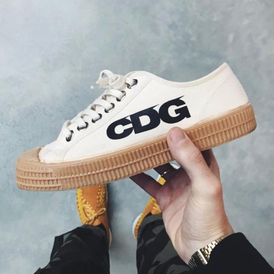 cdg x novesta star master sneakers