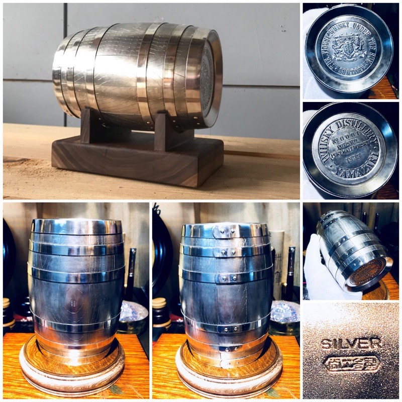 完全限定　バカラ《造型装飾クリスタル》バンプー　金彩アイスペール