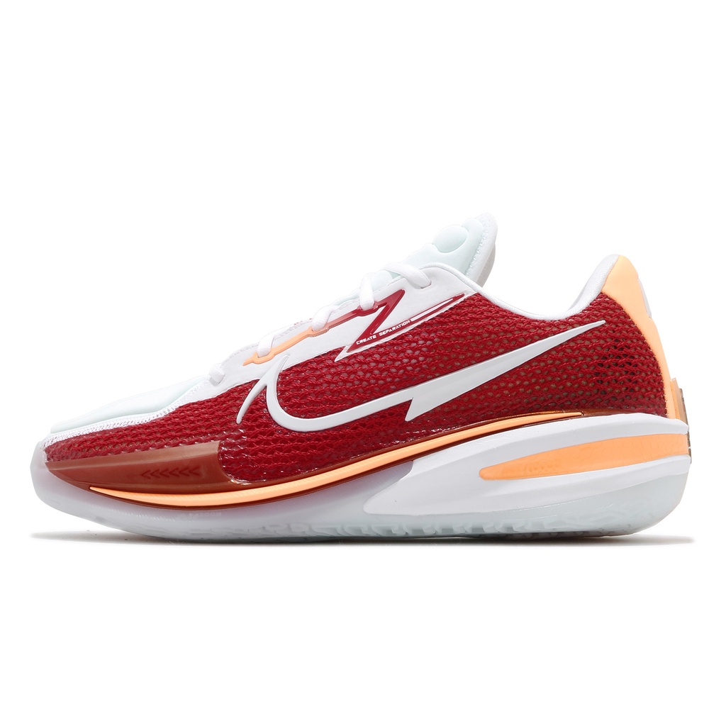 Nike 籃球鞋 Air Zoom G.T. Cut EP 紅 白 黃 低筒 男鞋 麥當勞 ACS CZ0176-100
