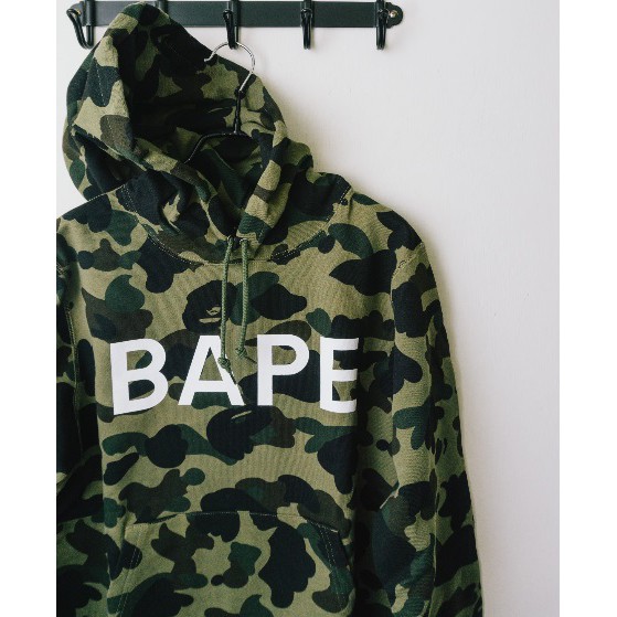 camo bape sweatshirt