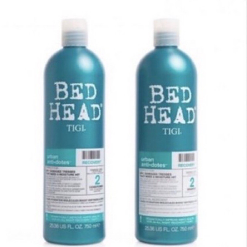 TIGI BED HEAD 摩登重建洗髮精750ML 、修護素750ML