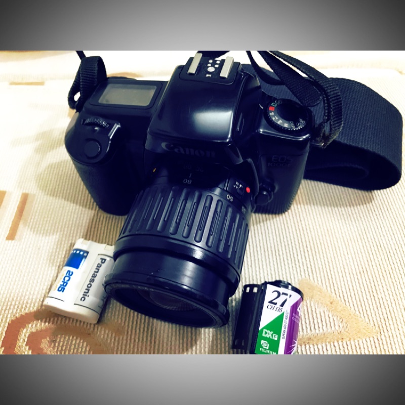 Canon EOS1000F 底片相機 含35-80mm 鏡頭