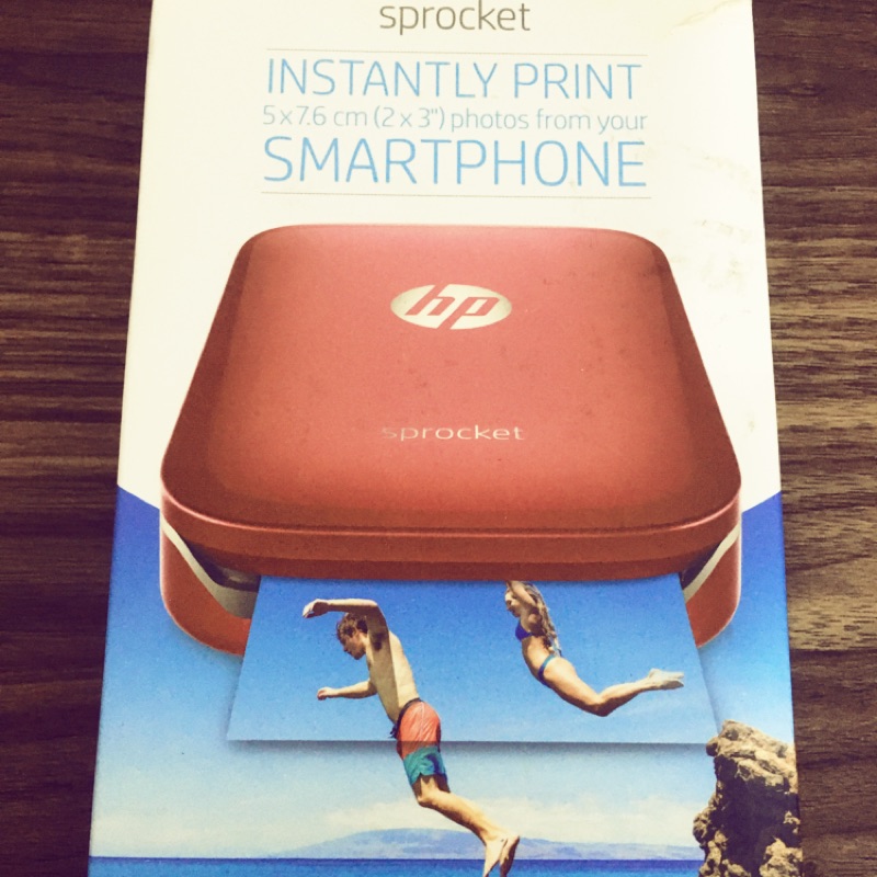 HP Sprocket 100口袋印表機(紅)