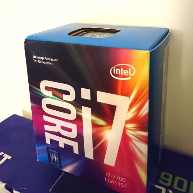 Intel I7 7700cpu處理器