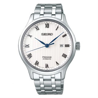 Seiko 精工錶 Presage 4R35-02S0S(SRPC79J1) 日式竹苑機械腕錶/白面 42mm
