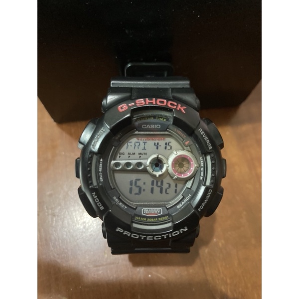 CASIO G-SHOCK GD-100系列卡西歐電子錶（二手）
