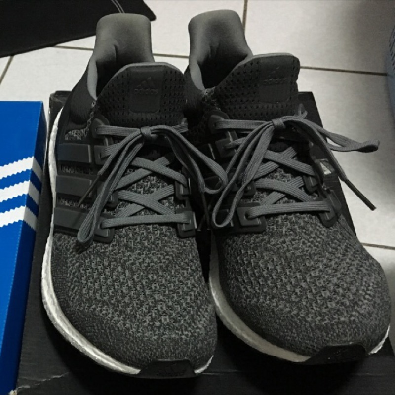 二手美品 adidas ultra boost 迷幻灰 二代 馬牌 us11號