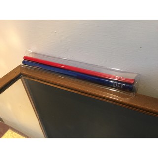 【ELLE鉛筆 紅色藍色一組】ELLE鉛筆/文具用品/三角鉛筆/值得珍藏