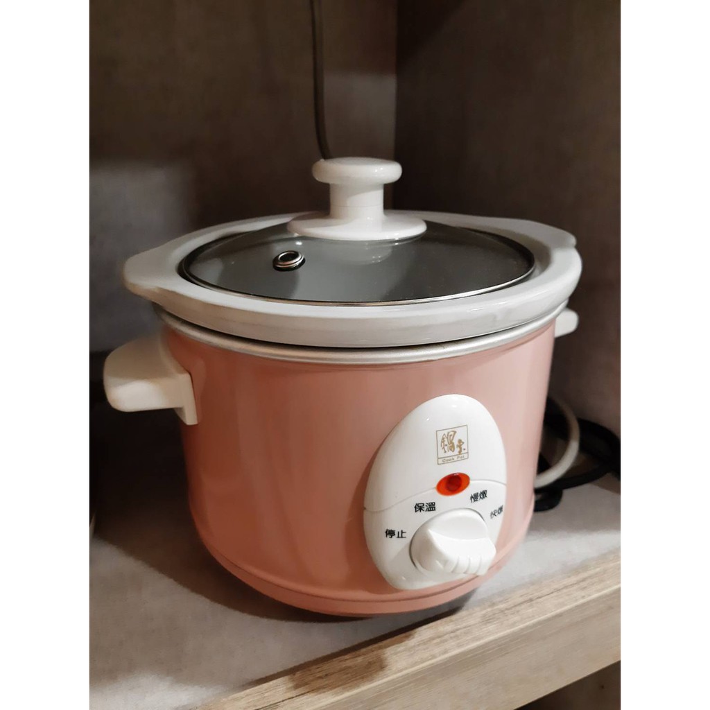 【CookPower 鍋寶】養生燉鍋1.5L-粉(SE-1507P)　陶瓷內鍋　快燉、慢燉、保溫