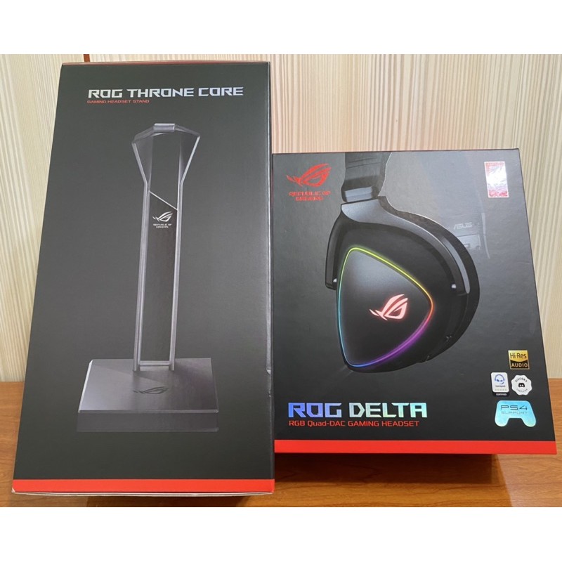 🔥熱門🔥ASUS華碩 ROG THRONE Core、ROG Delta RGB 電競耳機 USB-C ASUS