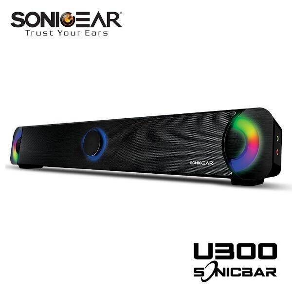 SonicGear RGB幻彩USB 2.0聲道多媒體音箱/音響(U300)