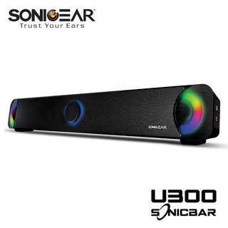 SonicGear RGB幻彩USB 2.0聲道多媒體音箱/音響(U300)