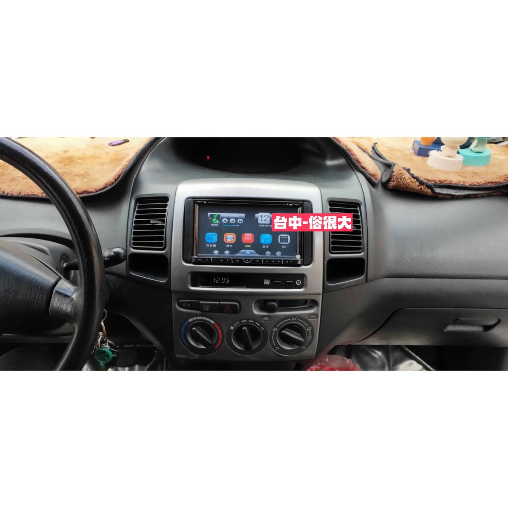 俗很大 Convox 七吋觸控dvd Usb Sd 藍芽音樂 Fm支援1080pmp4 Toyota 豐田vios實裝車 蝦皮購物
