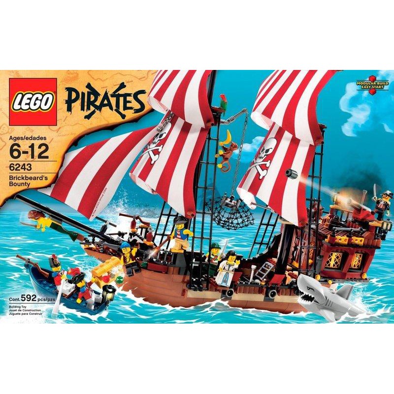 【ShupShup】LEGO 6243 Brickbeard's Bounty 紅鬍子海盜船