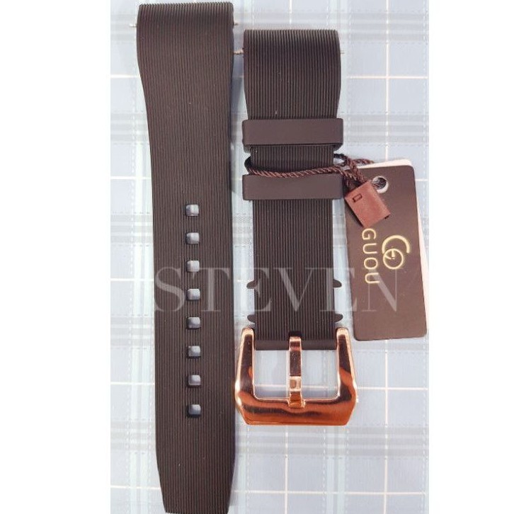 發貨快速 古歐GUOU型號8154G和8162G的替換錶帶 tali jam ORI  only watch strap