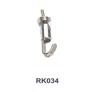 RK034 栓螺絲式鋼索吊勾(固定式) 15X60mm 標示牌 指標 輕鋼架 天花板 掛畫軌道 壁畫 吊具 掛勾